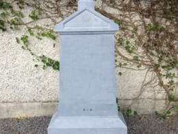 After grave restoration