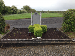 Before grave restoration